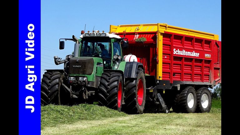 Fendt 926+Werklust | Sound | Gras inkuilen 2019 | Grass silage + Pit work| Johan Frens Hulshorst