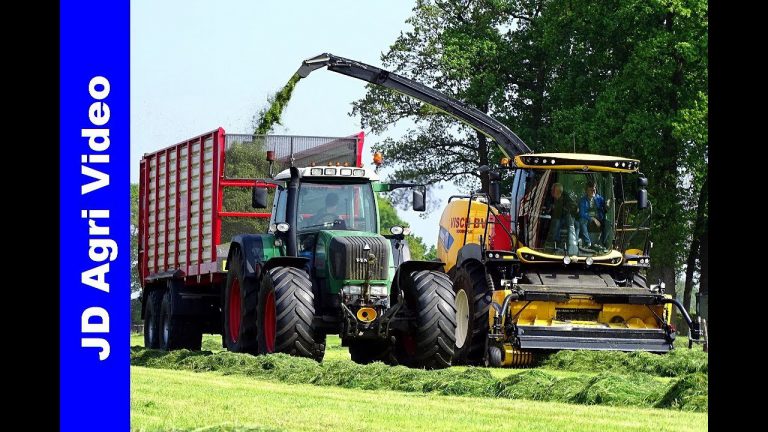 Grass silage+Pitwork | Gras hakselen+Kuilwerk | Fendt 920+CAT+New Holland | Visch Doornspijk | 2019