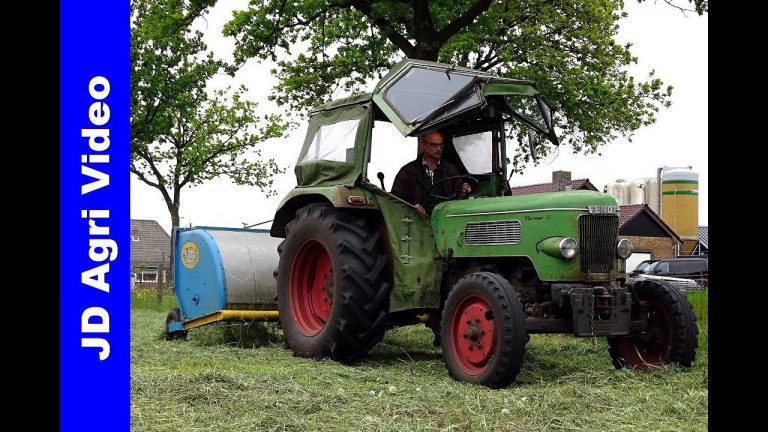 Fendt Farmer 3s + Gustin | Gras harken 2019 | Raking grass | Rijksen Elspeet | Gras schwadern