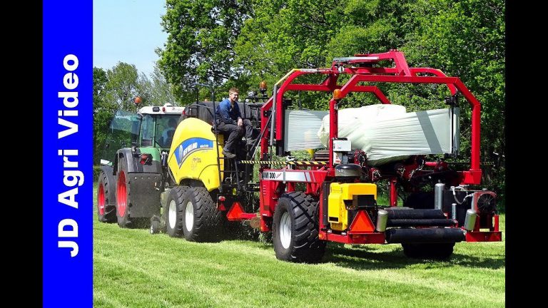 NEW Tawi 300 inliner+New Holland 890 | Fendt | Balen persen 2019 | Pressing Bales | Frens Hulshorst