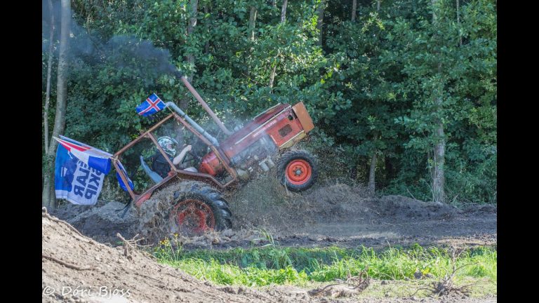 Ijsland tractor cross in Nederland Trekker festival 2016