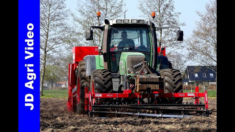 Fendt 818 + Grimme | Aardappels poten 2019 | Planting potatoes | Veenstra Dronten | Kartoffeln