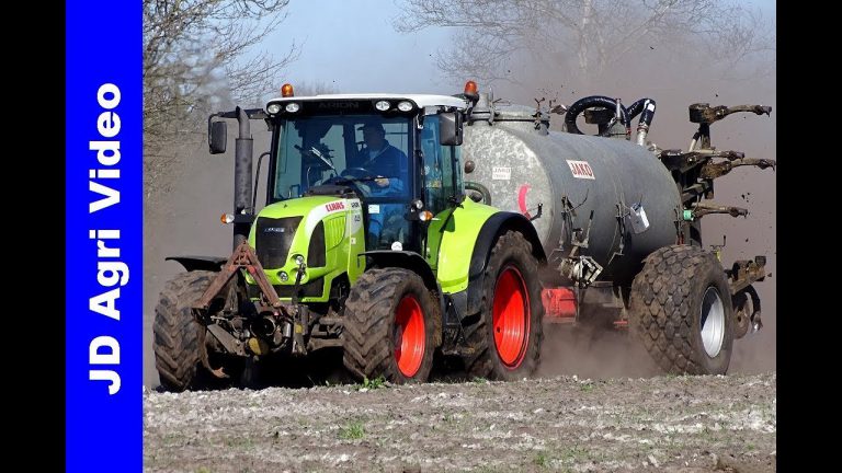 Claas Arion 540 |  Injection slurry | Bouwland bemesten | Brouwer Stroe | Kaweco + Jako | 2019