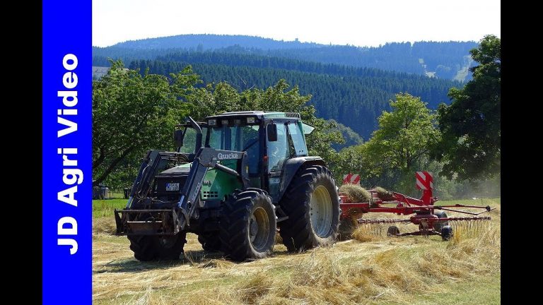 Valmet 8050 | Raking grass | Gras harken | Winterberg (D) | Gras schwadern | Wiederhold | 2019