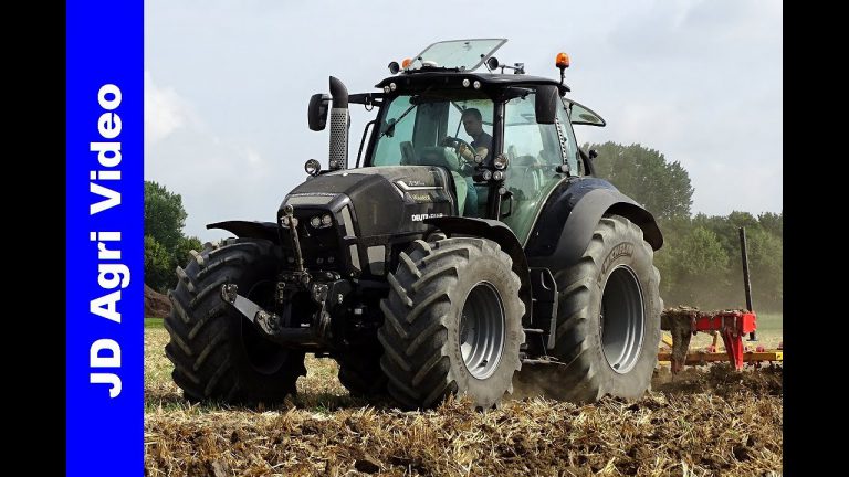 Deutz-Fahr 7250 ttv Warrior (Black) | Cultivating | Cultiveren | Schussler Lelystad | 2019