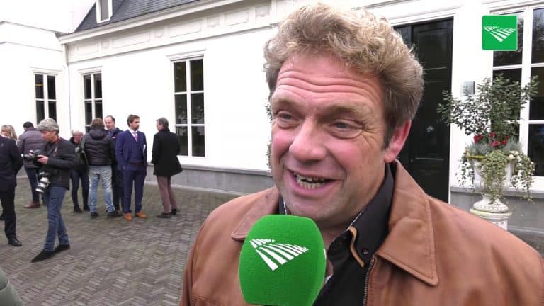 Boeren lunchen met Rutte en Schouten
