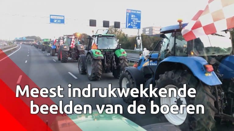 De meest indrukwekkende beelden van het boerenprotest l Omroep Brabant