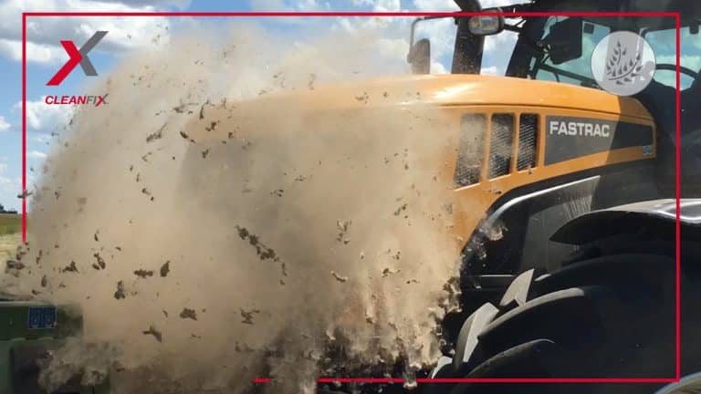 JCB FASTRAC 8310 met omkeerbare ventilator! #ideaal