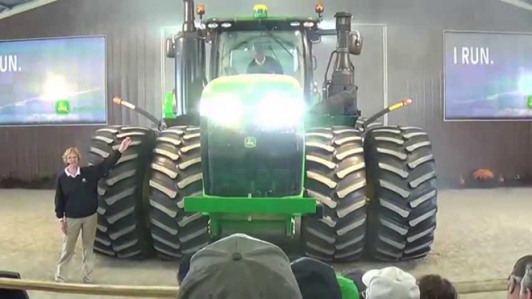 De grootste en sterkste John Deere 9620R 620 PK wordt onthuld.