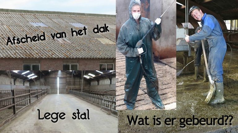 De Boeren Broekies – Vlog -Grote schoonmaak en alles moet leeg Nieuwbouw en asbestsanering etc