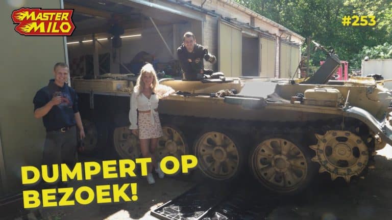 Tank starten met Sylvana van Dumpert | werkplaatsvlog!