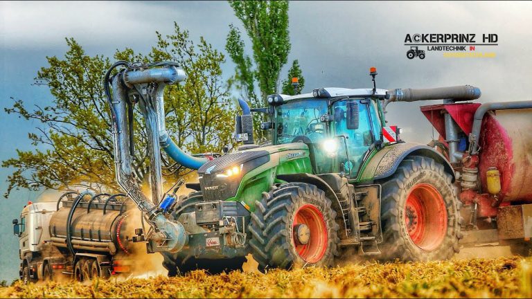 Mest uitrijden met een Fendt 1050 in Duitsland 2020