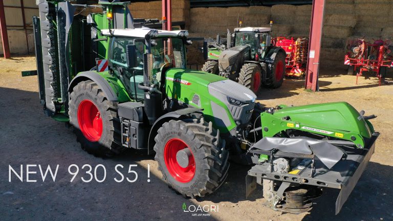 DE NIEUWE FENDT 930 S5 Design Line & TRIPLE FENDT maaiers