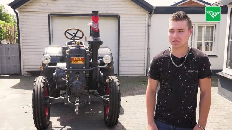 Vandaag in POAH!: Minstens 1 keer per week toert Aron Remmerts uit Veessen met de Lanz Bulldog