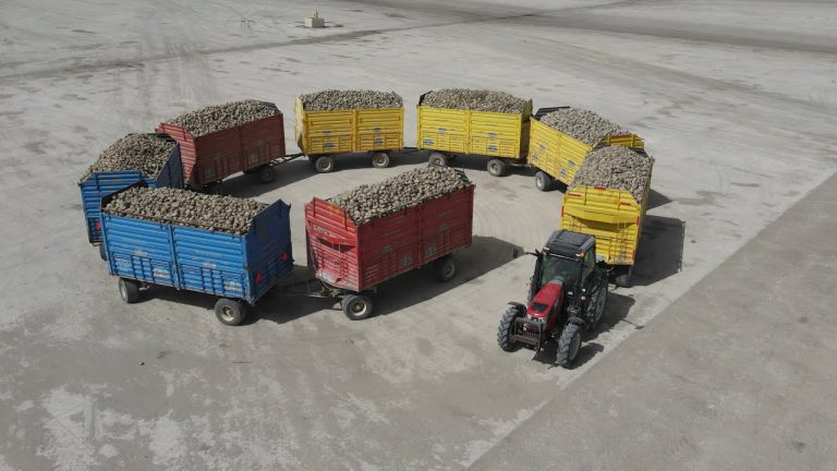 Bietentransport in Turkije