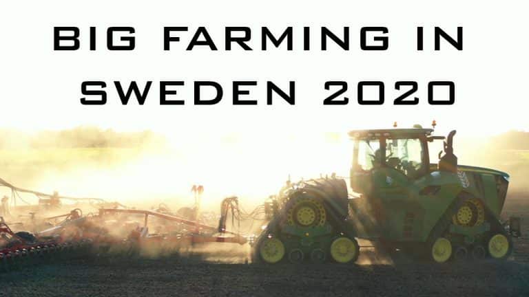 Big farming in Zweden | 1750 Hectare