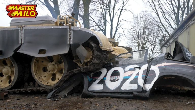 Tank rijdt 2020 te pletter- We zijn er helemaal klaar mee!
