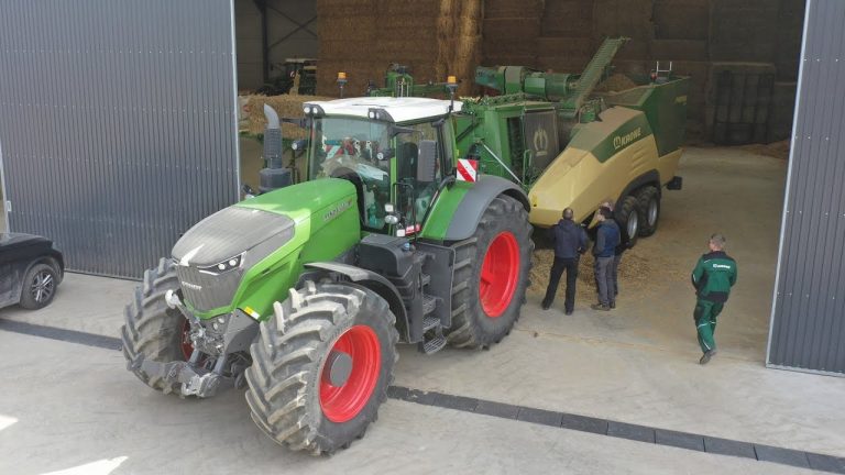 De fabricage van pellets met de Krone Premos 5000 en een Fendt 1050!