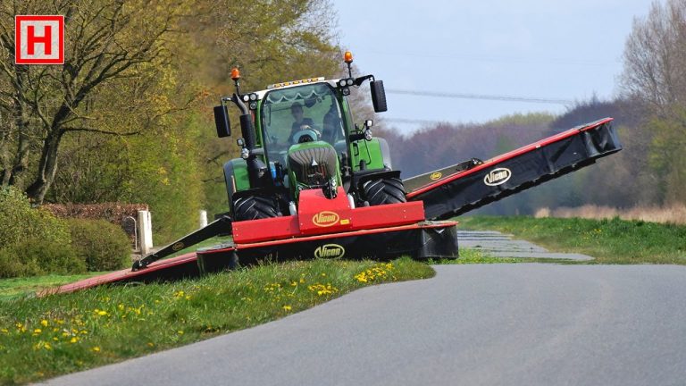 Eerste snede gras maaien 2021 door landbouwbedrijf Jan Bakker
