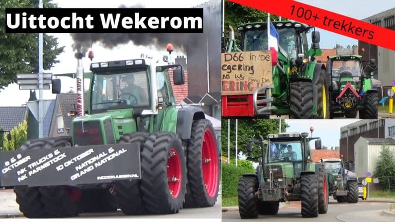 SOUND | Boerenprotest uittocht in Wekerom!