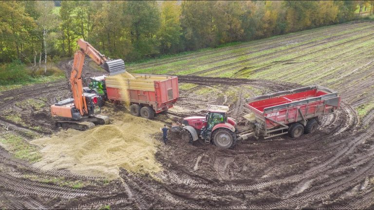 Modderen in de mais | Nieuwe John Deere hakselaar met rupsen voor de natste percelen!