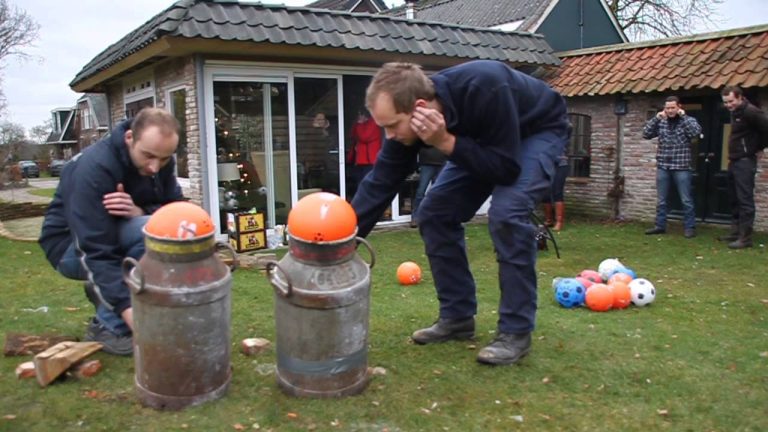 Carbid schieten | Zonde van ‘t bier!