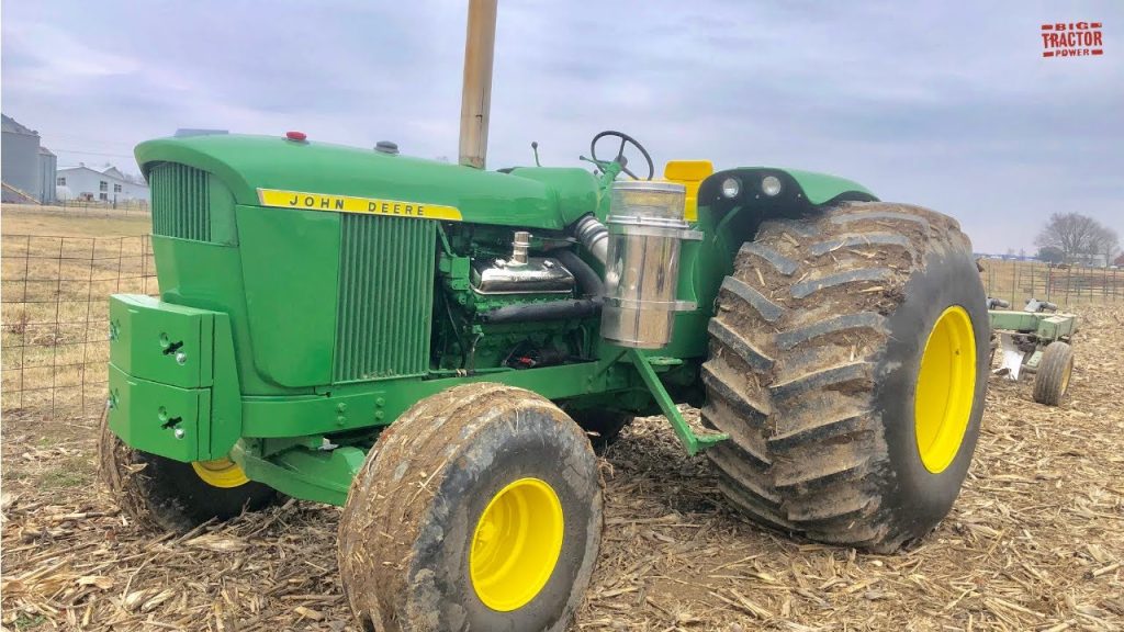 Ploegen met een 360 pk JOHN DEERE 5020 Re-Power 8V71T | Wat een sound!