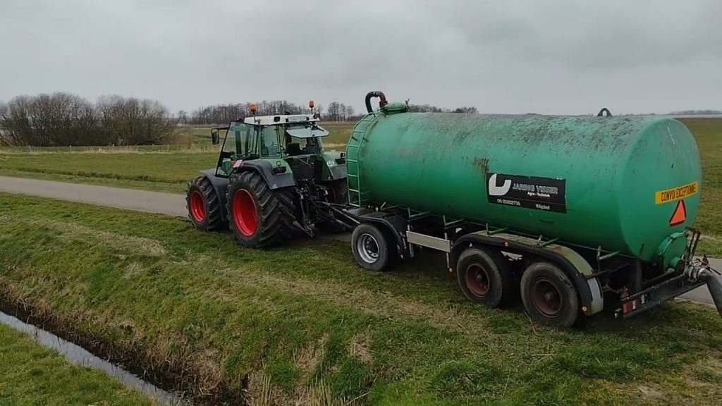 Band begeeft het bij drijfmesttransport. Dat wordt weer sleutelen!