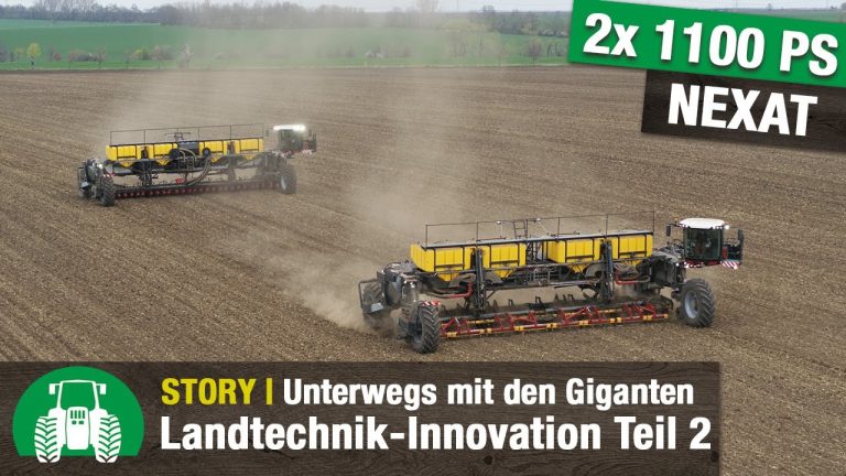 Een apart ding! | De nieuwe 1100 PK tractor NEXAT voor het eerst aan het werk in Duitsland